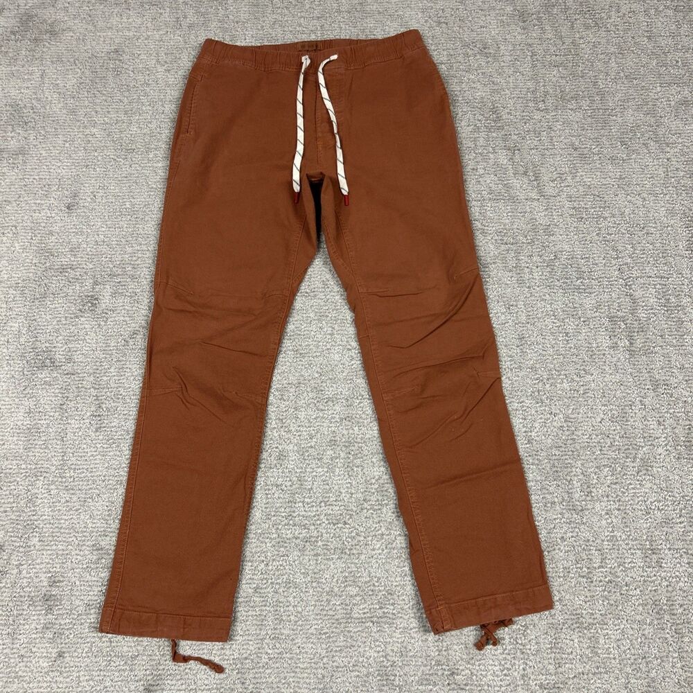 Topo Designs Rust Brown Chino Pants